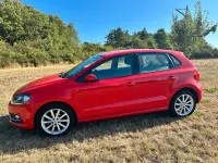 Gebraucht VW Polo Highline 90 PS (66 kW) 2015 Rot Limousine