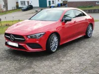 Gebraucht Mercedes CLA220 190 PS (139 kW) 2019 Rot Limousine