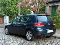 Gebraucht VW Golf VI 122 PS (89 kW) 2009 Blau Kleinwagen