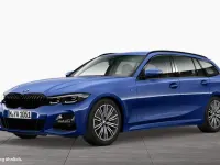 Gebraucht BMW 318 M Sport 156 PS (114 kW) 2021 M portimao blau Kombi