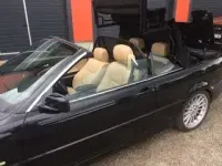 Gebraucht BMW 323 Cabriolet Sport Line 170 PS (125 kW) 2000 Schwarz Cabrio