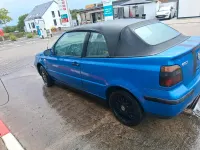 Gebraucht VW Golf 2000 Blau Cabrio