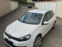 Gebraucht VW Golf VI Team 86 PS (63 kW) 2011 Weiß Kleinwagen