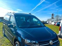 Gebraucht VW Caddy Maxi Conceptline 102 PS (75 kW) 2016 Blau Van / Kleinbus