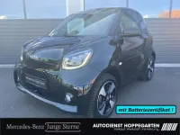 Gebraucht Smart ForTwo Coupé Exclusive 60 kW (82 PS) 2021 Schwarz Kleinwagen