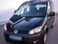 Gebraucht VW Caddy 109 PS (80 kW) 2011 Schwarz Van / Kleinbus