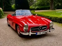 Gebraucht Mercedes SL300 215 PS (158 kW) 1958 Rot Cabrio