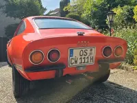 Gebraucht Opel GT 90 PS (66 kW) 1973 Rot Coupé