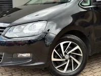 Gebraucht VW Sharan Sound 150 PS (110 kW) 2018 Schwarz Van / Kleinbus