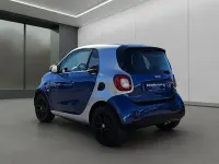 Gebraucht Smart ForTwo Electric Drive 60 kW (82 PS) 2019 Silber / tridion sicherheitszelle in coo (metallic) Coupé
