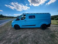 Usata Ford Transit Custom 131 CV (96 kW) 2017 Blu Monovolume