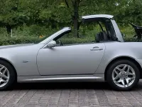 Gebraucht Mercedes SLK200 Edition 163 PS (119 kW) 2004 Silber Cabrio