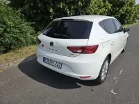 Gebraucht Seat Leon Style 110 PS (80 kW) 2016 "candy" weiss Kleinwagen