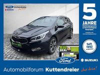 Gebraucht Kia Ceed Sportswagon Platinum Edition 128 PS (94 kW) 2014 (1k) zilinaschwarz met. Kombi