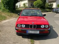 Gebraucht BMW 320 Cabriolet Performance 129 PS (94 kW) 1989 Rot Cabrio