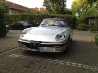 Gebraucht Alfa Romeo Spider Quadrifoglio 121 PS (88 kW) 1987 Silber Cabrio