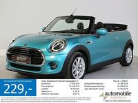 Gebraucht Mini Cooper Cabriolet Chili 136 PS (100 kW) 2019 Carribeanaqua metallic (blau) Cabrio