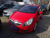 Gebraucht Opel Corsa Edition 87 PS (63 kW) 2010 Magma rot (b) Kleinwagen