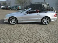 Gebraucht Mercedes SL500 387 PS (284 kW) 2009 Silber Cabrio