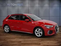 Używany Audi A3 S-Line 150 KM (110 kW) 2024 Czerwony Sedan/Limuzyna