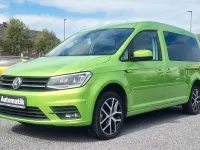 Używany VW Caddy Maxi Trendline 125 KM (91 kW) 2019 Zielony Minivan
