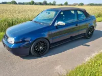 Gebraucht VW Golf Trendline 101 PS (74 kW) 2000 Blau Cabrio