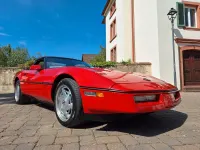 Second-hand Corvette C4 247 CP (181 kW) 1989 Roșu Cabrio