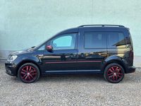 Gebraucht VW Caddy Highline 102 PS (75 kW) 2018 Schwarz Van / Kleinbus