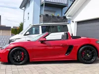 Gebraucht Porsche 718 400 PS (294 kW) 2021 Rot Cabrio