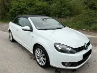 Gebraucht VW Golf Cabriolet 105 PS (77 kW) 2016 Weiß Cabrio