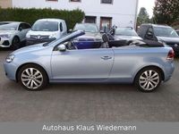 Gebraucht VW Golf Exclusive 105 PS (77 kW) 2011 Shark  blue Cabrio