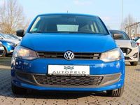 Gebraucht VW Polo Trendline 69 PS (50 kW) 2013 Blau Kleinwagen