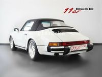 Gebraucht Porsche 911 218 PS (160 kW) 1985 Weiß Cabrio