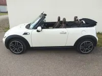 Gebraucht Mini Cooper Cabriolet 120 PS (88 kW) 2009 Weiß Cabrio