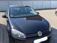 Gebraucht VW Golf VI Comfortline 105 PS (77 kW) 2010 Schwarz Kleinwagen