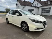 Gebraucht Nissan Leaf Acenta 110 kW (150 PS) 2018 Weiß Kleinwagen