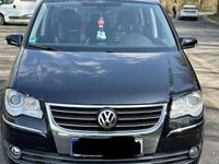 Gebraucht VW Touran Highline 140 PS (102 kW) 2008 Schwarz Van / Kleinbus