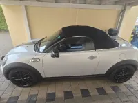 Käytetty Mini Cooper SD Cabriolet 143 HP (105 kW) 2013 Hopea Avoauto