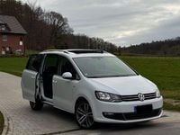 Gebraucht VW Sharan Cup 177 PS (130 kW) 2014 Weiß Van / Kleinbus