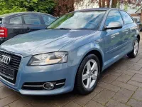 Brugt Audi A3 Attraction 90 HK (66 kW) 2010 Blå Hatchback