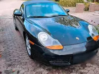 Gebraucht Porsche Boxster 220 PS (161 kW) 2000 Schwarz Cabrio