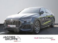 Gebraucht Audi Q8 S-Line 286 PS (210 kW) 2021 Galaxisblau metallic SUV