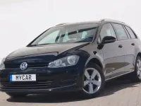 Gebraucht VW Golf VII Comfortline 105 PS (77 kW) 2014 Schwarz Kombi