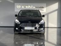 Gebraucht Ford S-MAX Titanium 180 PS (132 kW) 2017 Schwarz (iridiumschwarz metallic) Van / Kleinbus