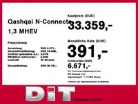 gebraucht Nissan Qashqai N-Connecta 1,3 MHEV Klimaaut.,Winter-Pak