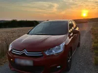Gebraucht Citroën C4 Exclusive 111 PS (81 kW) 2012 Rot Limousine