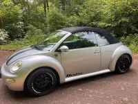 Gebraucht VW New Beetle 101 PS (74 kW) 2003 Silber Kleinwagen