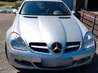 Gebraucht Mercedes SLK280 230 PS (169 kW) 2007 Silber Cabrio