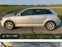 Gebraucht Audi A3 105 PS (77 kW) 2008 Silber Kleinwagen