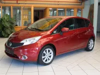 Gebraucht Nissan Note Tekna 90 PS (66 kW) 2013 Rot Kleinwagen